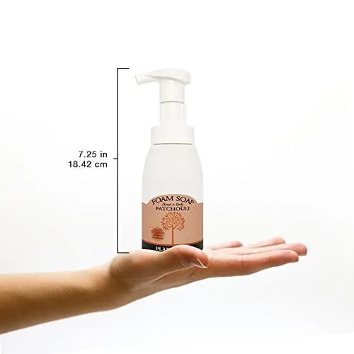 Plantlife Patchouli Foam Soap 250ml (8.5 Fl Oz) | Organic Hand & Body Wash with Aloe Vera thumbnail 6
