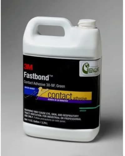 3M Fastbond Contact Adhesive 30NF, Green, 270 Gallons | Industrial Strength Water-Based Adhesive for Multiple Substrates thumbnail 1