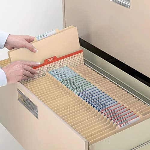 Smead Classification File Folders 2" Expansion 10-Pack Letter Size | Organize Documents with 6 Filing Surfaces thumbnail 5