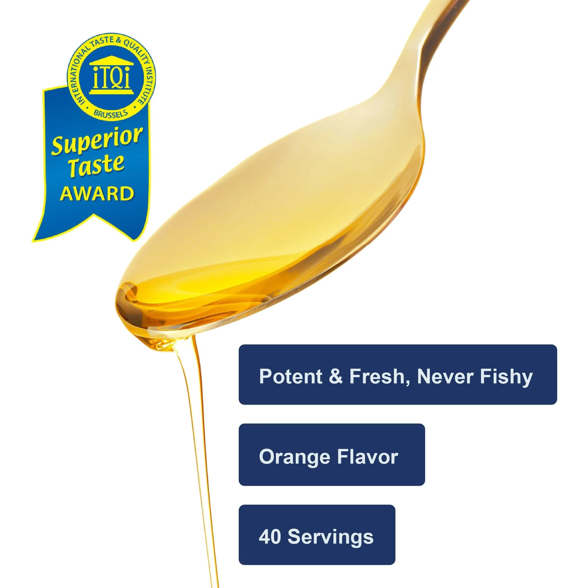 Carlson The Very Finest Fish Oil Liquid - Orange Flavor, 200ml (6.7 Fl Oz) - view 3