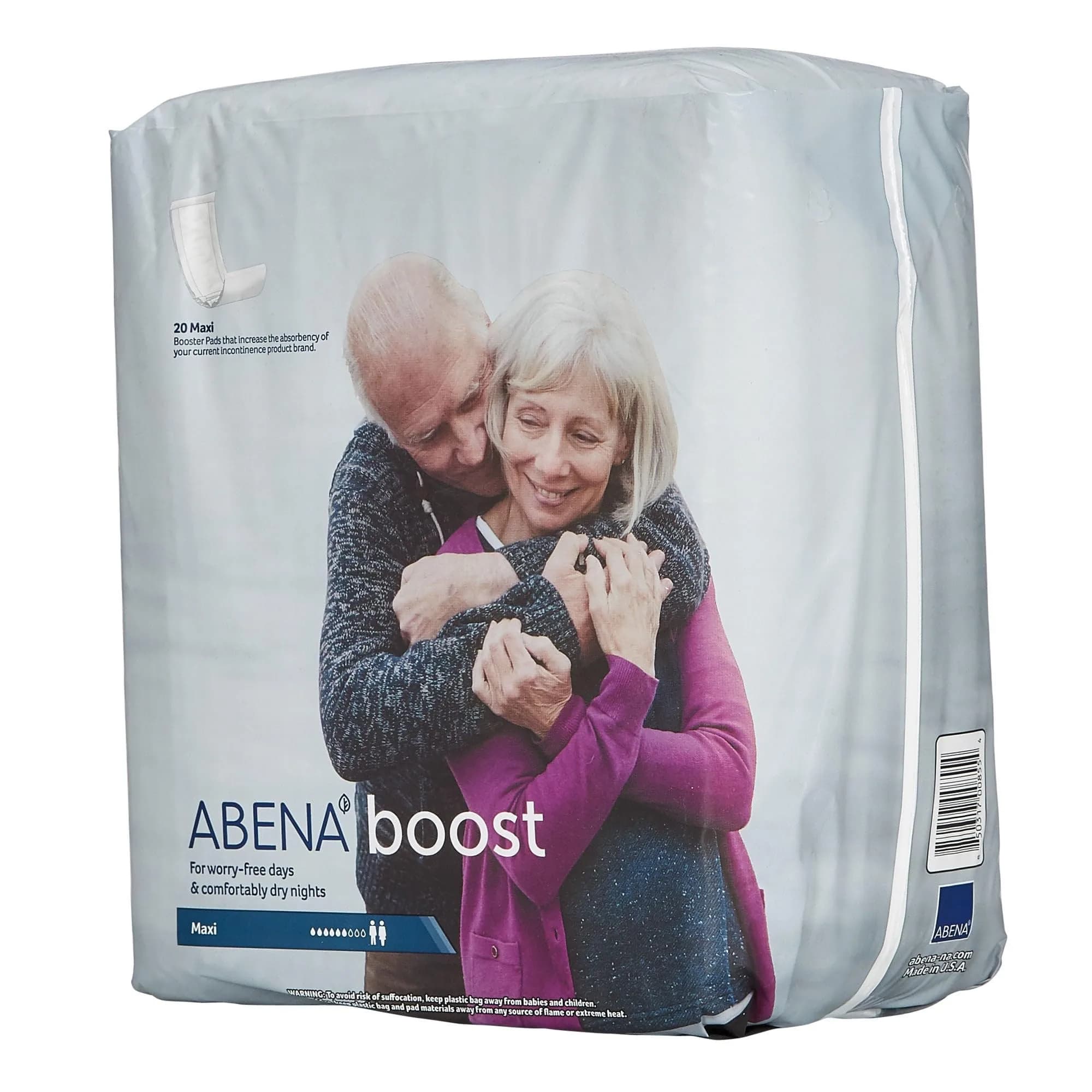 Abena Boost Fluff Incontinence Pads Extra Large | Flow-Through Design & Cost Saving (70-120 chars) — Extra Large