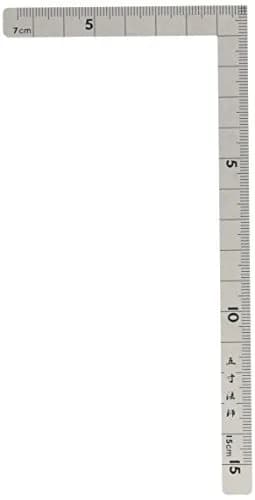 Shinwa Sokutei Gojimushi CM Eye Ruler 15cm (5.9 inches) | Precision Stainless Steel Measuring Tool thumbnail 1
