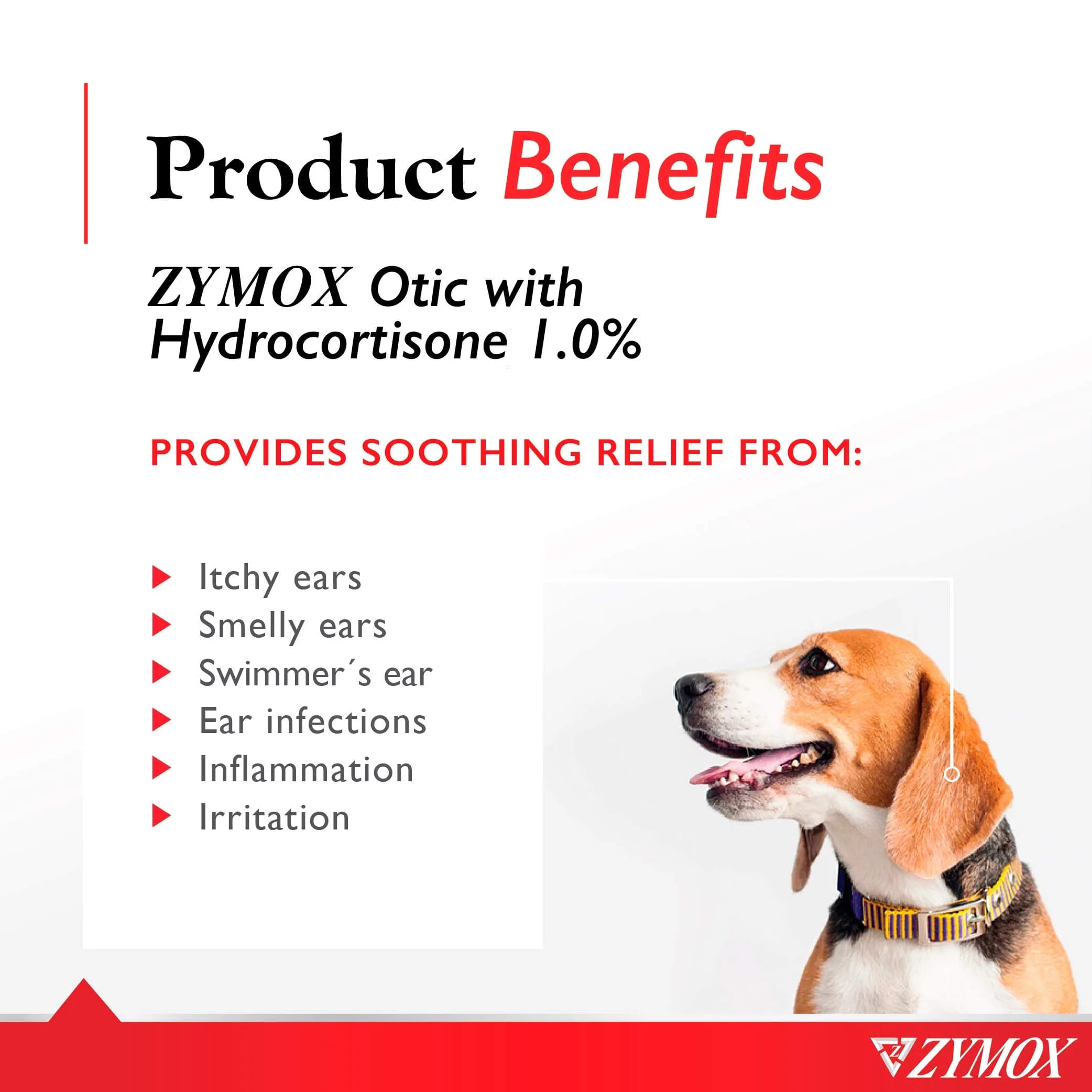 Zymox Otic Enzymatic Solution for Dogs and Cats 120ml (4 Fl Oz) | Soothes Ear Infections & Itch Relief - view 2