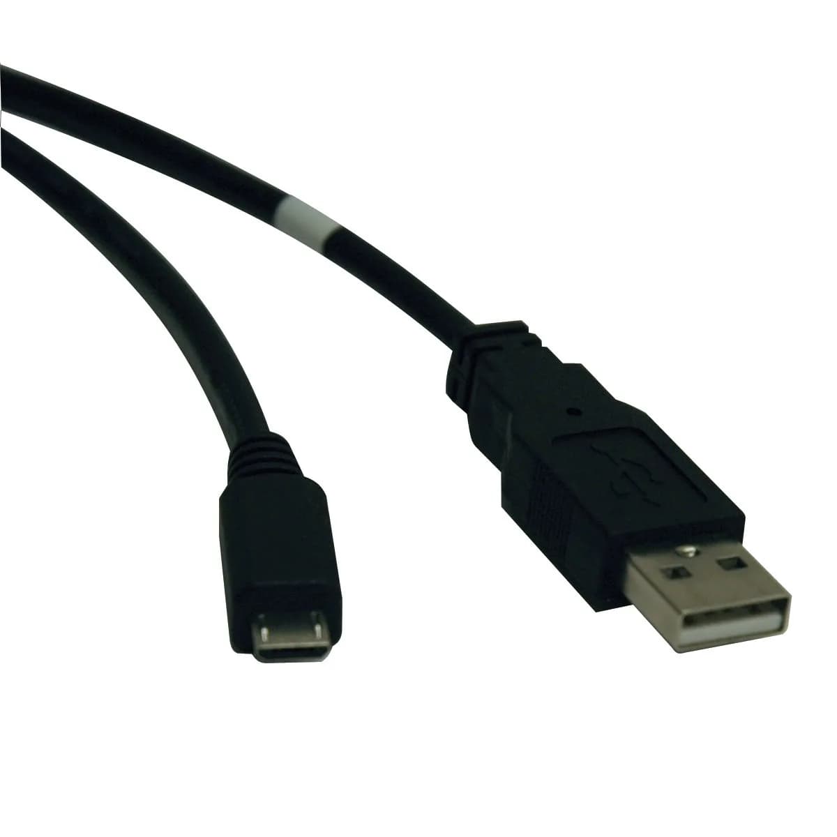 TRIPP LITE USB 2.0 Hi-Speed A to Micro-B Cable 3-ft | Data & Power Transfer, Durable & Compatible with Cell Phones, Cameras