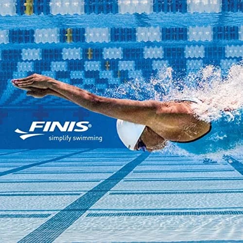 FINIS Long Floating Swim Fins - Adult Training Fins - Improves Kick Technique & Body Position - Red/Black - S (0.59 kg / 1.3 lb) thumbnail 2