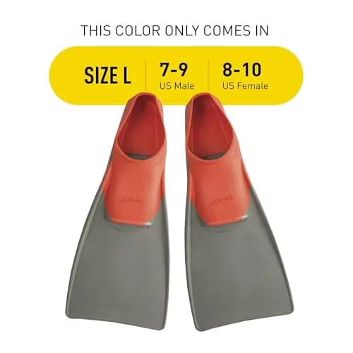 FINIS Long Floating Swim Fins L (42cm/20.98in) | Buoyant Training Aids for Kick Technique thumbnail 2