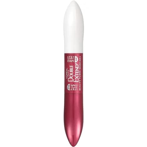 L'Oreal Paris Double Extend Tubing Mascara Blackest Black 9.6ml (0.33 Fl Oz) | Lengthening 2 Step Mascara thumbnail 7
