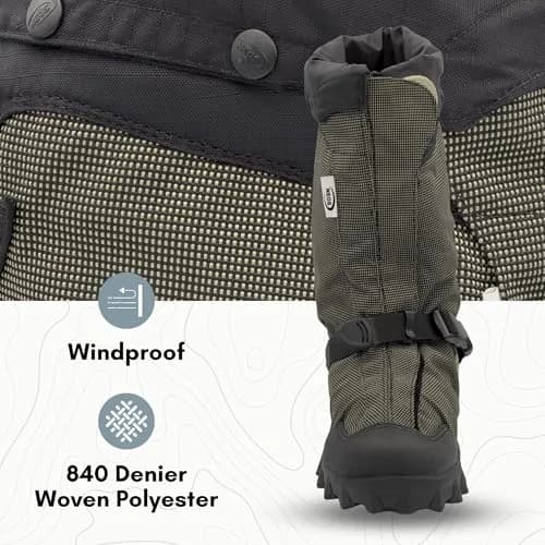 NEOS 15" Navigator 5 Expandable Waterproof Winter Overshoes (N5P3) | Windproof & Insulated, -29°C, Waterproof Polyester, Lightweight thumbnail 5