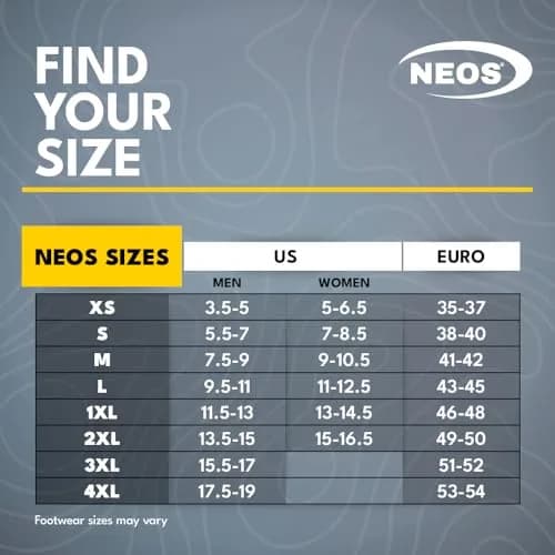 NEOS 15" Navigator 5 Expandable Waterproof Winter Overshoes (N5P3) | Windproof & Insulated, -29°C, Waterproof Polyester, Lightweight thumbnail 7