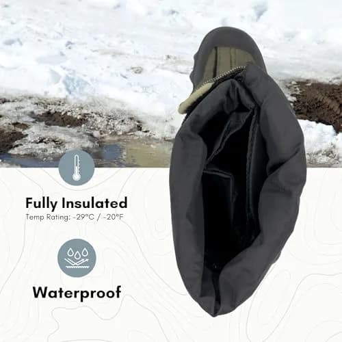 NEOS 15" Navigator 5 Expandable Waterproof Winter Overshoes (N5P3) | Windproof & Insulated, -29°C, Waterproof Polyester, Lightweight thumbnail 2