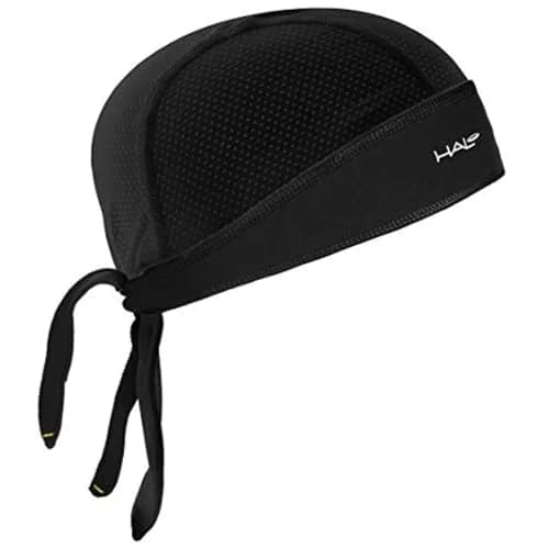 Halo Headband womens With Halo Headband tie bandana BLACK 1 SIZE US | Sweat Seal UV Protection thumbnail 1