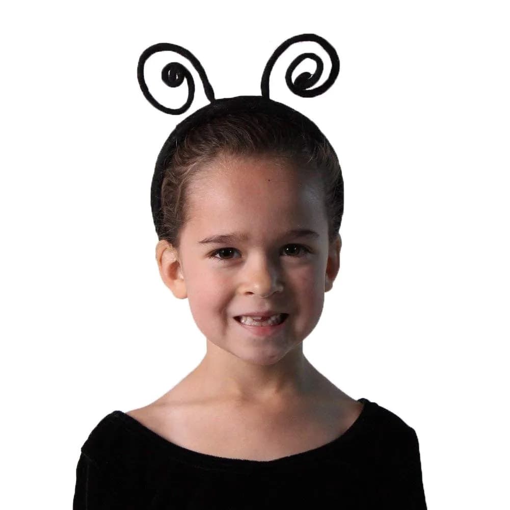 Making Believe Kids Black Ladybug/Bee Headband Antennae | Costume Headwear for Kids & Toddlers