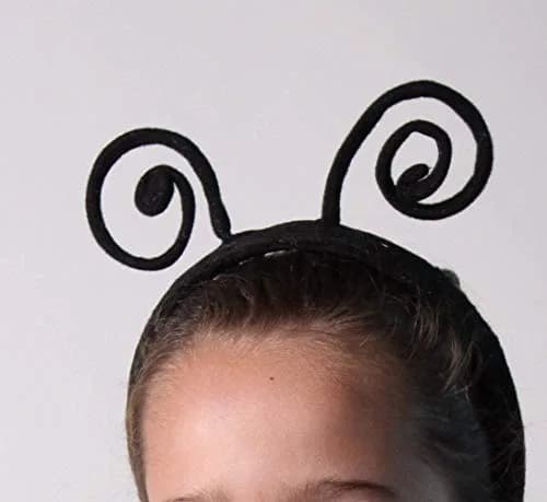 Making Believe Kids Black Ladybug/Bee Headband Antennae | Costume Headwear for Kids & Toddlers thumbnail 3