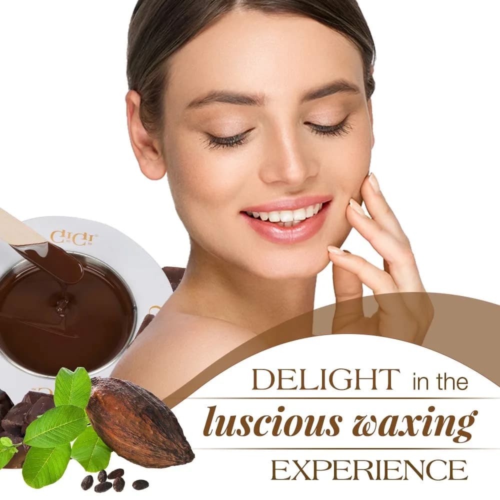 Gigi Milk Chocolate Crème Hair Removal Wax 397g (14 oz) | Soft Wax for Coarse Hair - view 5