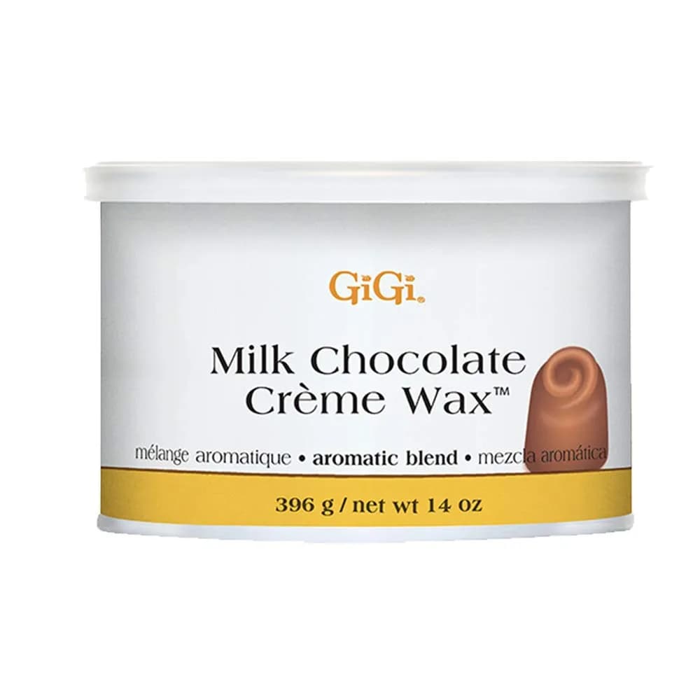 Gigi Milk Chocolate Crème Hair Removal Wax 397g (14 oz) | Soft Wax for Coarse Hair - main product image