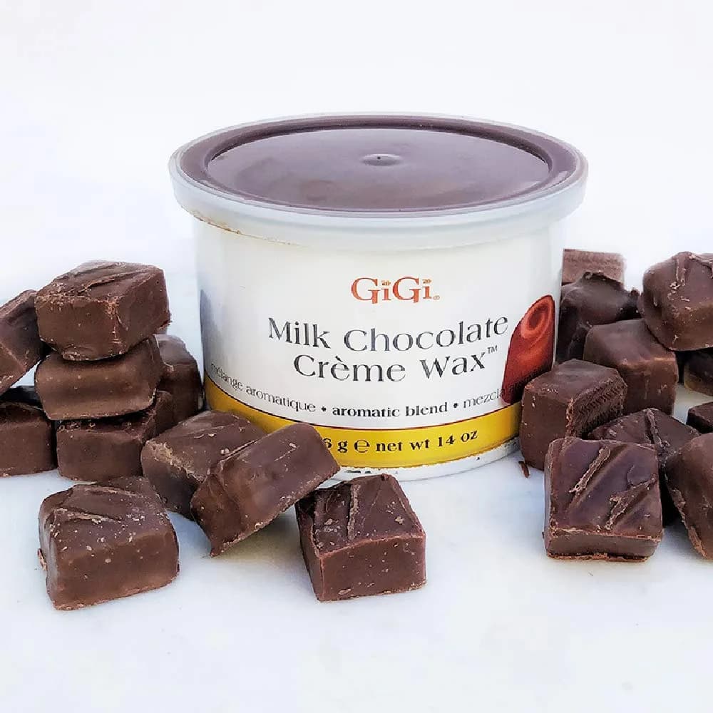 Gigi Milk Chocolate Crème Hair Removal Wax 397g (14 oz) | Soft Wax for Coarse Hair - view 7