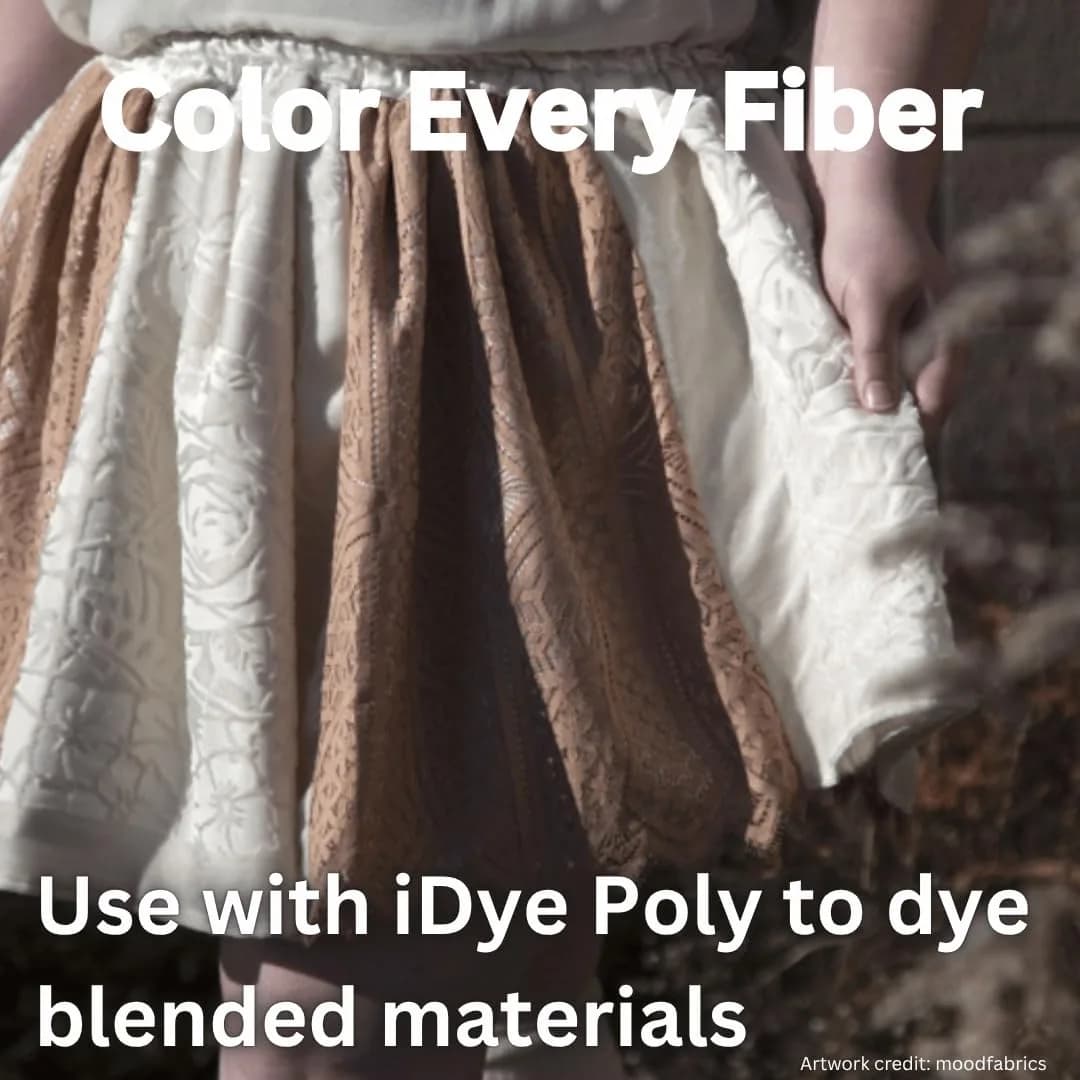 Jacquard iDye Violet Fabric Dye for Natural Fabrics 14g (0.49 oz) | Permanent Color for Cotton, Linen, Silk, Rayon - view 6