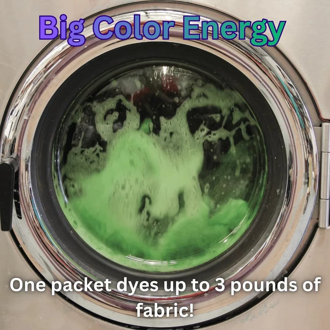 Jacquard iDye Violet Fabric Dye for Natural Fabrics 14g (0.49 oz) | Permanent Color for Cotton, Linen, Silk, Rayon - view 3
