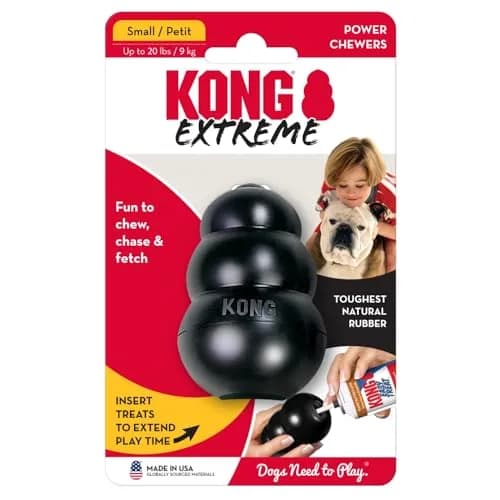 KONG Extreme Dog Toy, Durable Natural Rubber Chew, for Small Dogs | Unmatched Strength & Engagement thumbnail 9