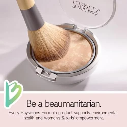 Physicians Formula Mineral Wear Talc-Free Face Powder, Buff Beige | Light Coverage Mineral Makeup for Sensitive Skin thumbnail 6