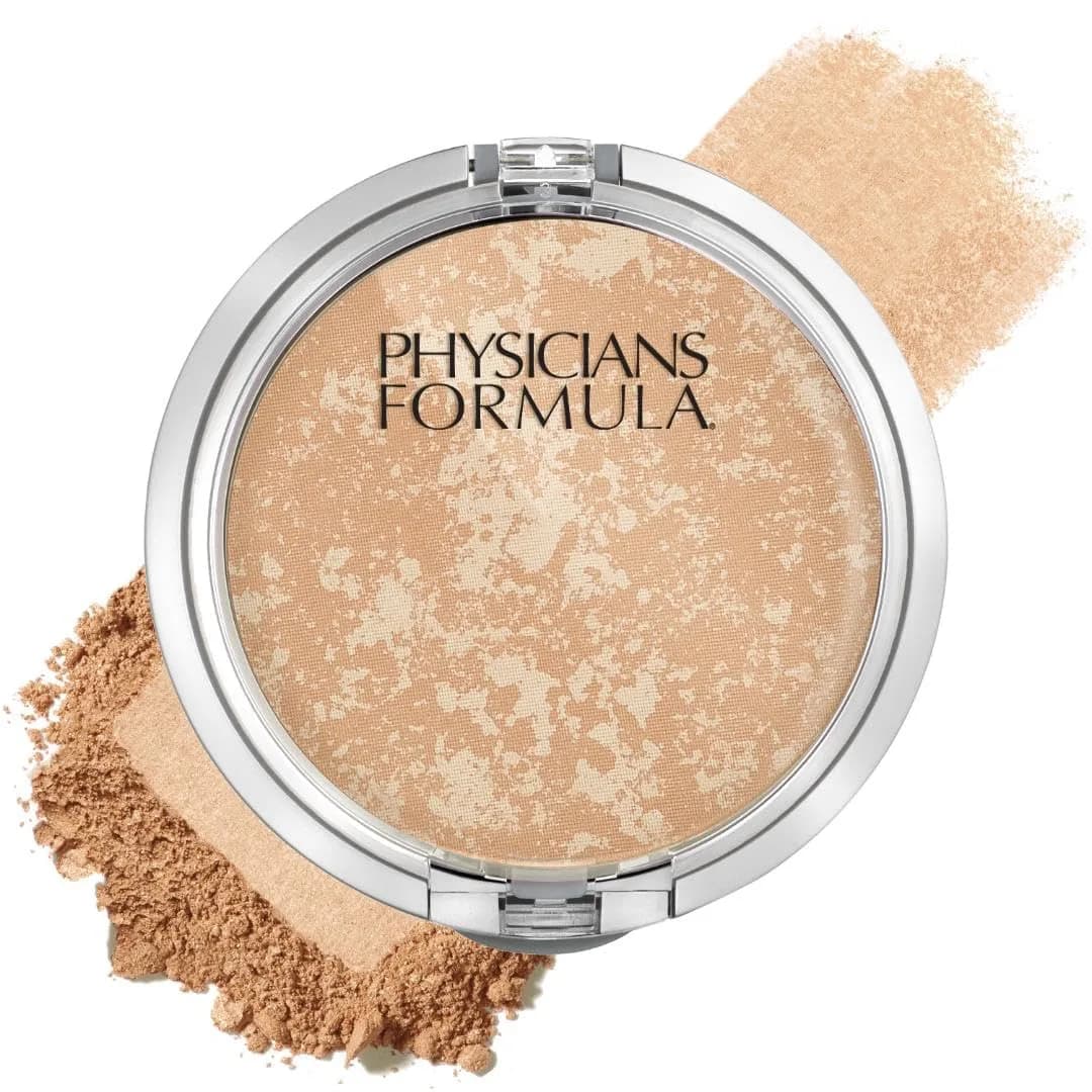 Physicians Formula Mineral Wear Talc-Free Face Powder, Buff Beige | Light Coverage Mineral Makeup for Sensitive Skin — Buff Beige