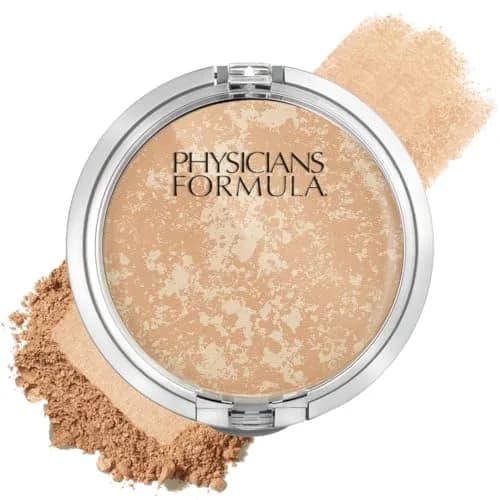 Physicians Formula Mineral Wear Talc-Free Face Powder, Buff Beige | Light Coverage Mineral Makeup for Sensitive Skin - main product image