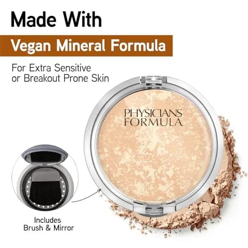 Physicians Formula Mineral Wear Talc-Free Face Powder Translucent | Satin Finish, Light Coverage for Sensitive Skin thumbnail 5