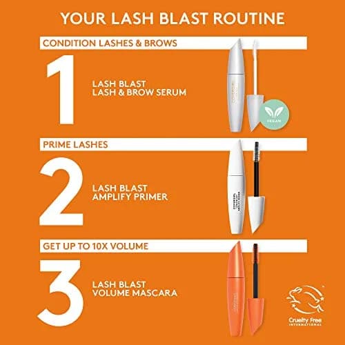 COVERGIRL Lash Blast Volume Waterproof Mascara 0.44 Fl Oz | Big Lash, Clump-Free, Cruelty-Free thumbnail 7