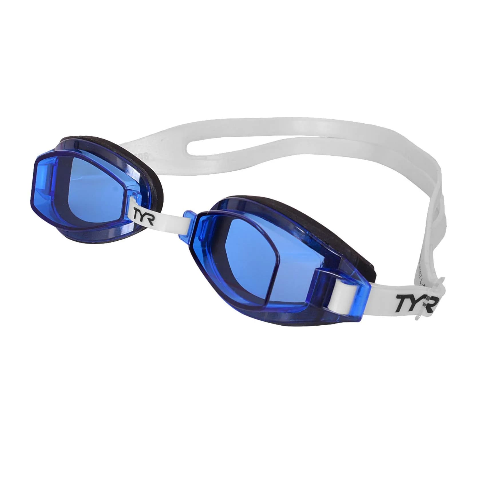 TYR Team Sprint Performance Goggle (Blue) | Universal Fit for Water Sports — Blue