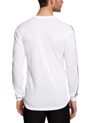 Helly Hansen HH Lifa Stripe Crew White | Moisture-Wicking Base Layer for Men thumbnail 2