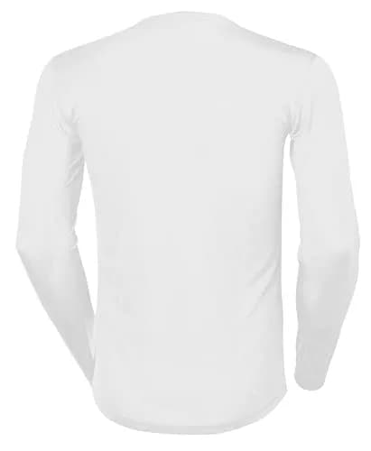 Helly Hansen HH Lifa Stripe Crew White | Moisture-Wicking Base Layer for Men thumbnail 3