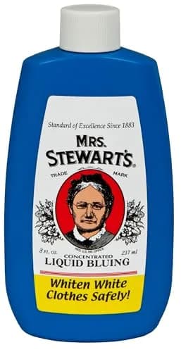 Mrs. Stewart's Liquid Bluing 227 ml (8 Fl Oz) | Brightens Whites Without Damaging Fabric thumbnail 1