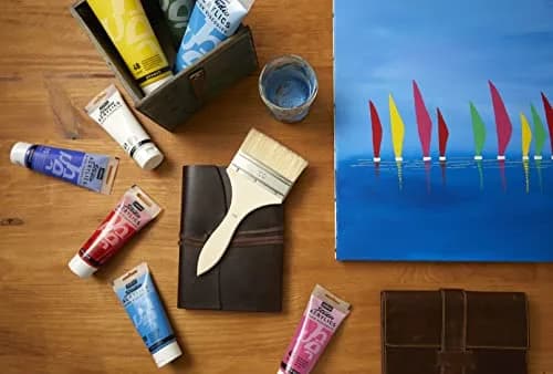 PEBEO Studio Acrylics High Viscosity 250 ml Primary Cyan | Rich Pigments, Thick Consistency thumbnail 4