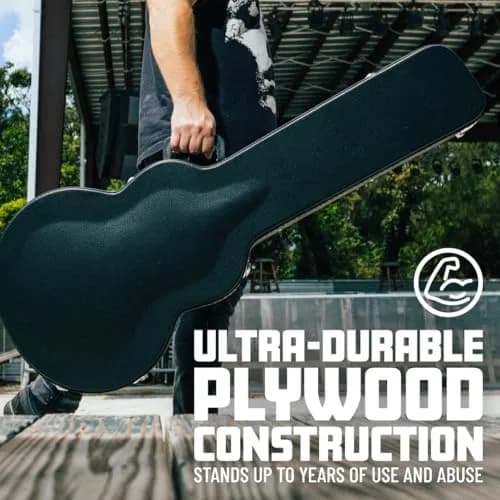 Gator Cases Traditional Series Hard-Shell Wood Case for 3/4 Sized Acoustic Guitars | Durable, Secure & Perfect Fit thumbnail 8