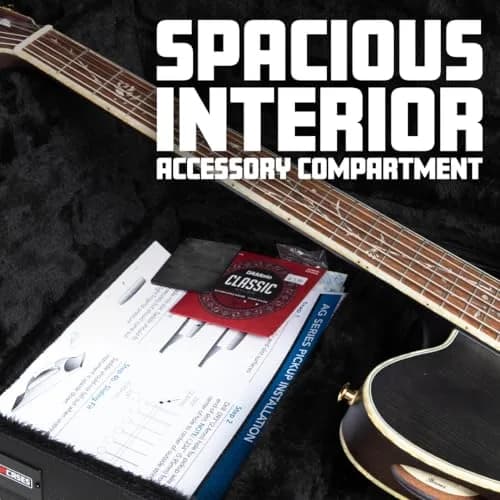 Gator Cases Traditional Series Hard-Shell Wood Case for 3/4 Sized Acoustic Guitars | Durable, Secure & Perfect Fit thumbnail 3