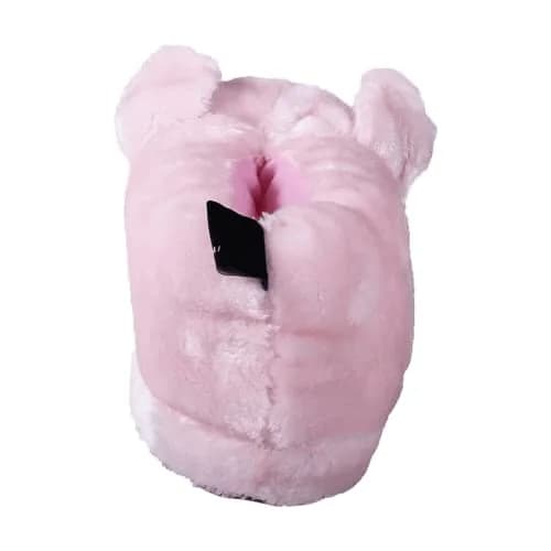 HAPPYFEET SLIPPERS Pink Pig Animal Slippers for Adults & Kids | Plush Foam Comfort, Non-slip Sole, Shark Tank Featured (Large) thumbnail 5
