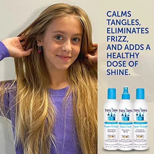 Fairy Tales Tangle Tamer Detangling Shampoo for Kids - Ultra Moisturizing & Anti Frizz - 12 Oz | Paraben & Sulfate Free thumbnail 3