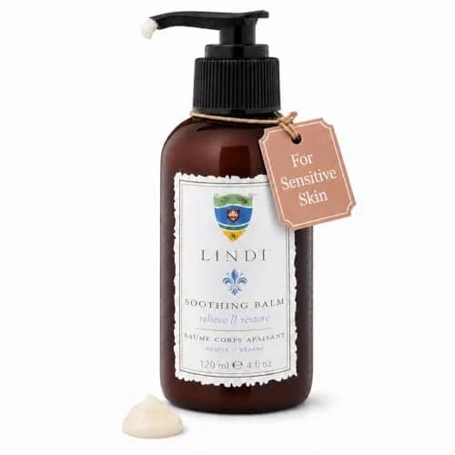 Lindi Skin Soothing Balm for Cracked Hands and Feet | Unscented, 4 Fl Oz | Promotes Hydration & Skin Repair thumbnail 1