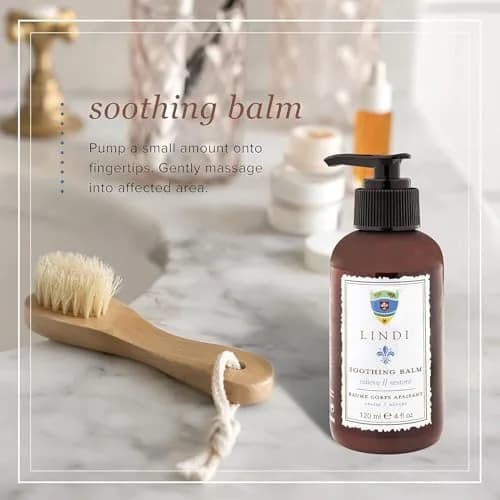 Lindi Skin Soothing Balm for Cracked Hands and Feet | Unscented, 4 Fl Oz | Promotes Hydration & Skin Repair thumbnail 7