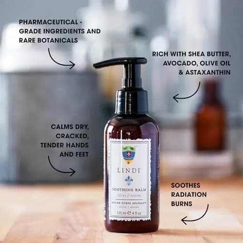 Lindi Skin Soothing Balm for Cracked Hands and Feet | Unscented, 4 Fl Oz | Promotes Hydration & Skin Repair thumbnail 2