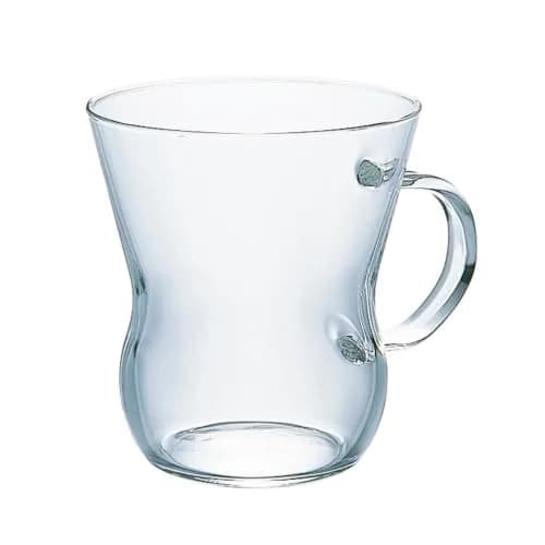 HARIO Suki Oolong Mug 300ml | Heat-Resistant Glass for Hot & Cold Beverages thumbnail 1