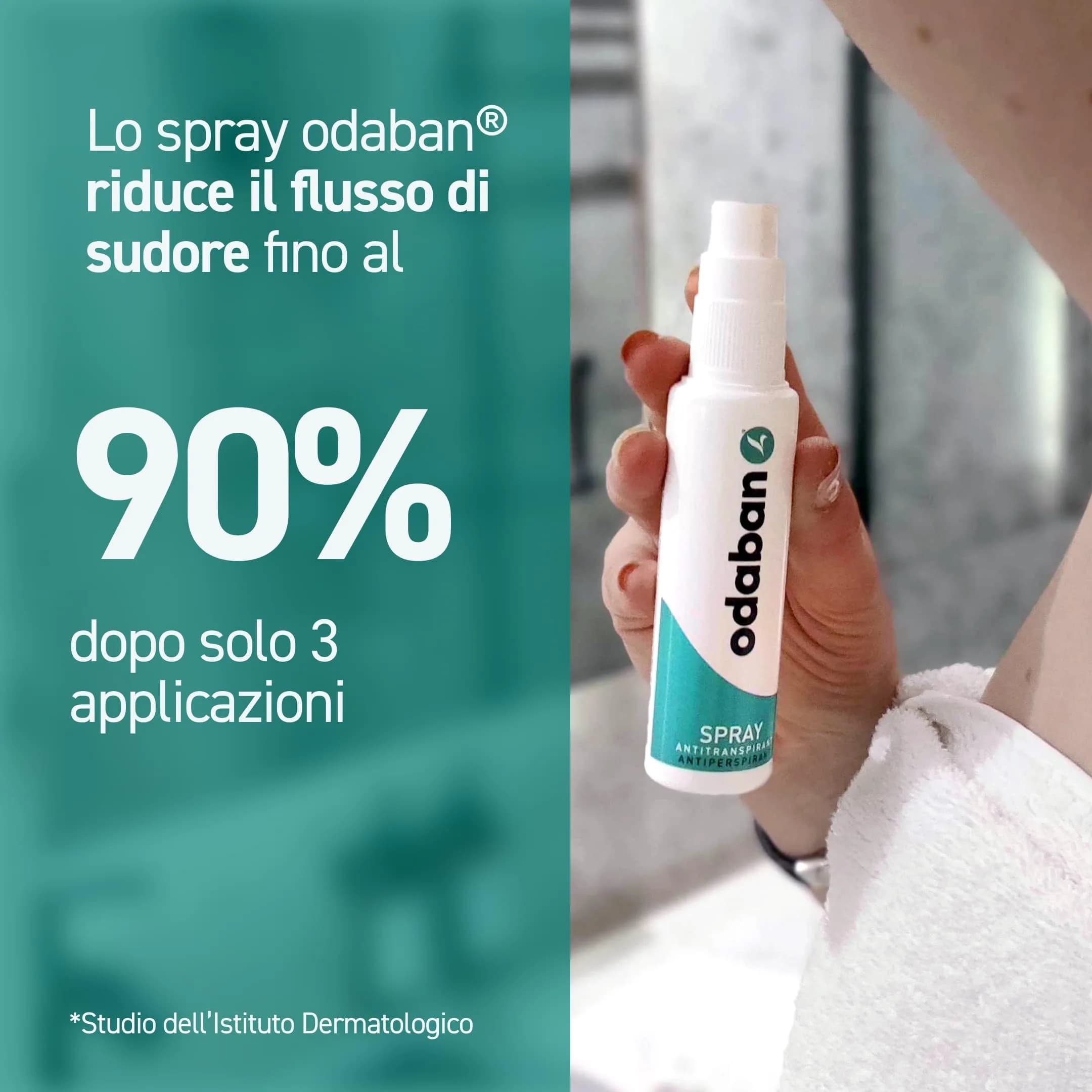 Odaban Antiperspirant Spray Fragrance-Free 30ml (1.01 Fl Oz) | Clinical Strength Sweat Control - view 5