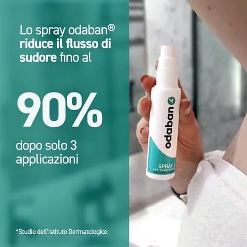 Odaban Antiperspirant Spray Fragrance-Free 30ml (1.01 Fl Oz) | Clinical Strength Sweat Control thumbnail 5