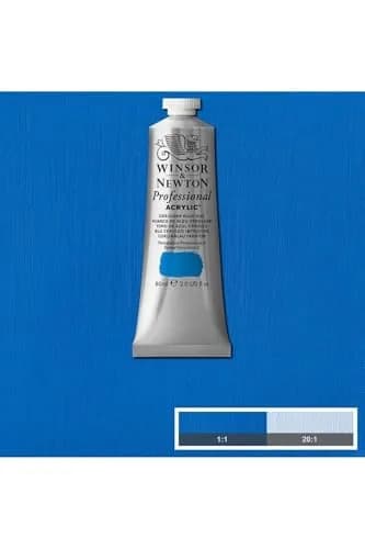 Winsor & Newton Professional Acrylic Paint Cerulean Blue Hue 60ml (2.0 fl oz) | ASTM D4236 Certified Opaque thumbnail 3