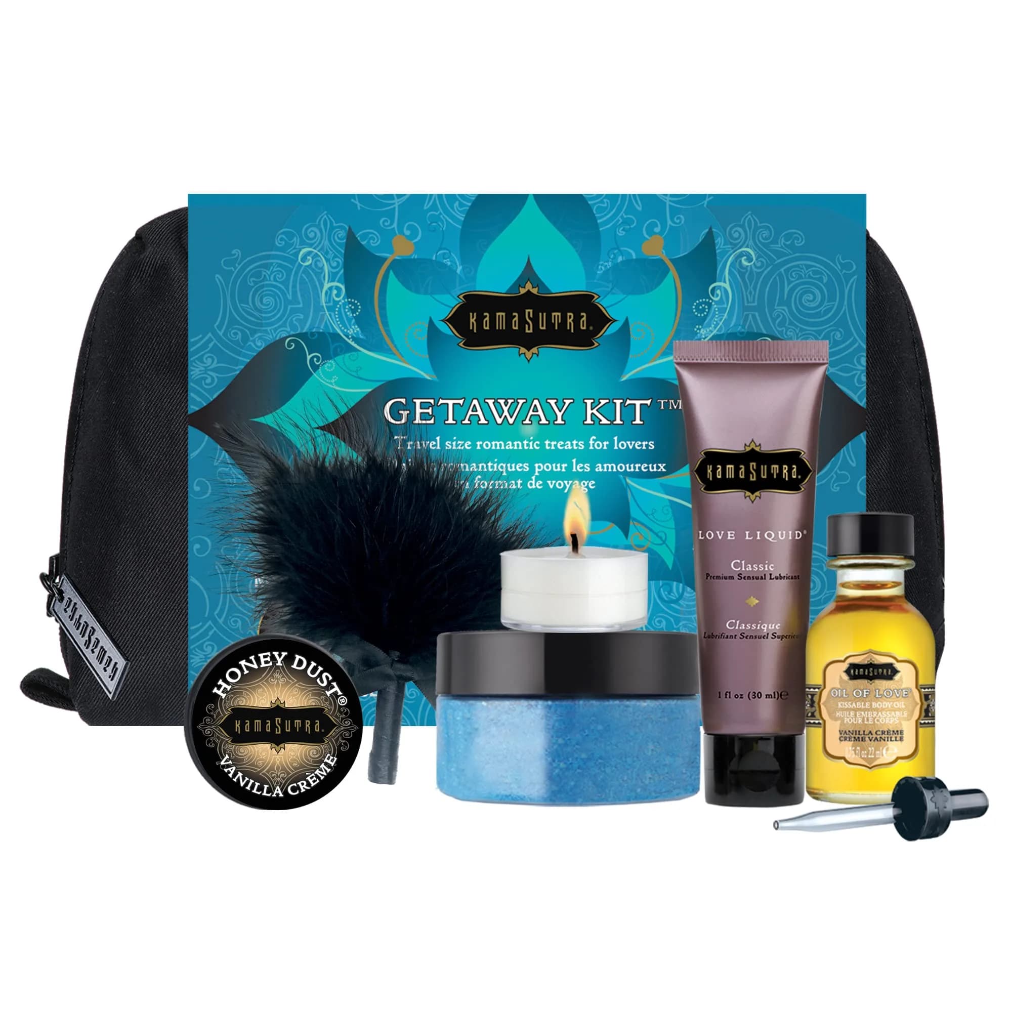 KAMA SUTRA The Getaway Kit | Travel Sized Erotic Massage & Sensual Products - main product image
