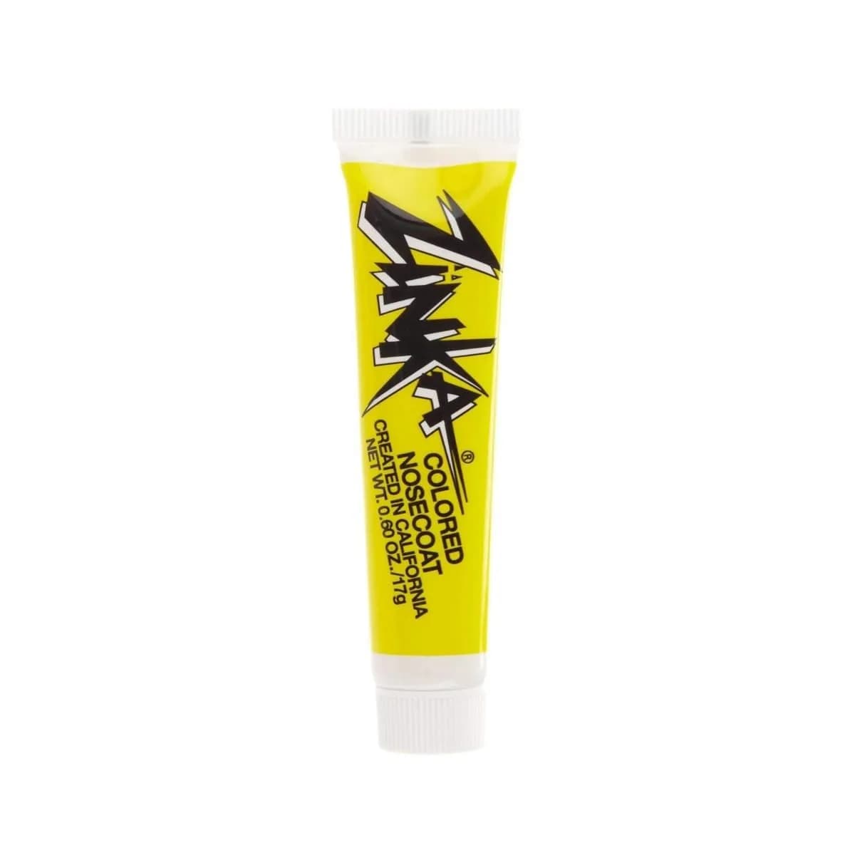 Zinka Colored Zinc Oxide Sunblock Stick SPF 50 Yellow | High Zinc Formula for Nose and Face, Water & Sweat Resistant