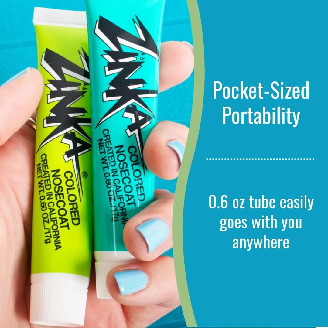 Zinka Colored Zinc Oxide Sunblock Stick SPF 50 Yellow | High Zinc Formula for Nose and Face, Water & Sweat Resistant - view 6