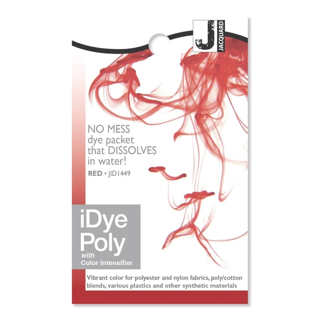 Jacquard iDye Poly with Color Intensifier for Polyester, Nylon, Acrylic & Plastic | No Mess Synthetic Fabric Stovetop Dye - main product image