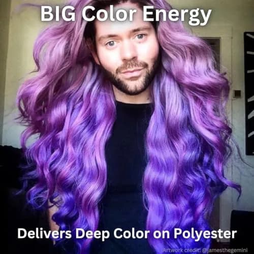 Jacquard iDye Poly with Color Intensifier for Polyester, Nylon, Acrylic & Plastic | No Mess Synthetic Fabric Stovetop Dye thumbnail 3