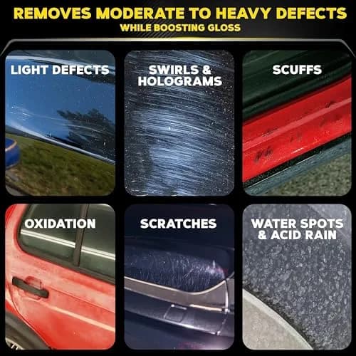 Meguiar's Mirror Glaze Ultra-Cut Compound 946ml (32 Fl Oz) | Removes Scratches & Oxidation thumbnail 3